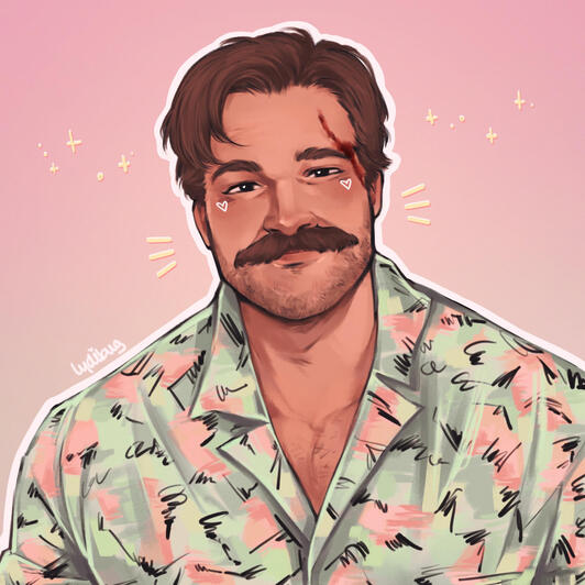I love him